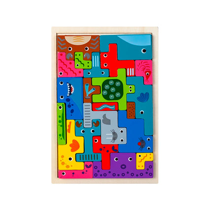 Montessori Russian Blocks - Puzzle