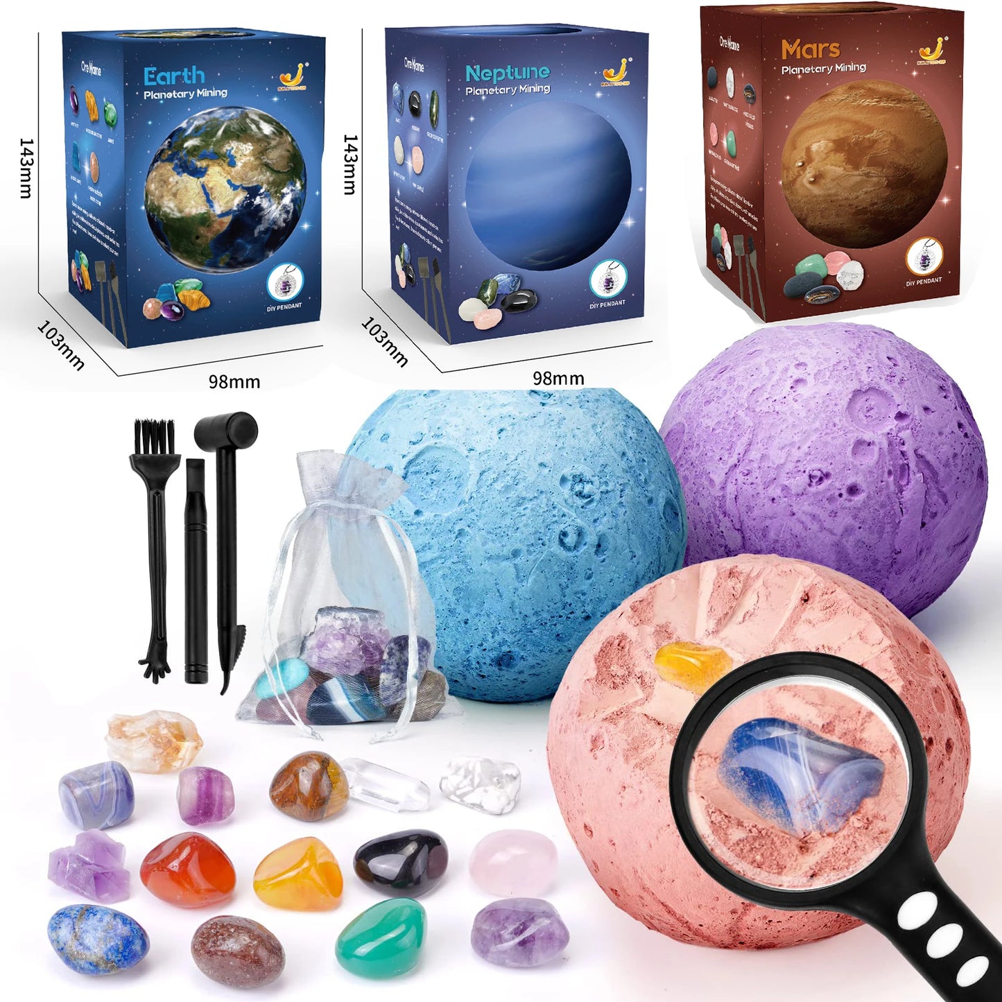 Kit de minería de la serie Planet