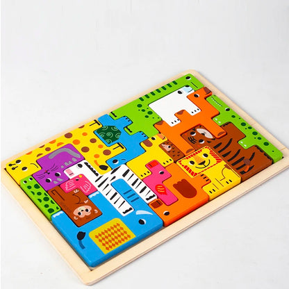 Montessori Russian Blocks - Puzzle