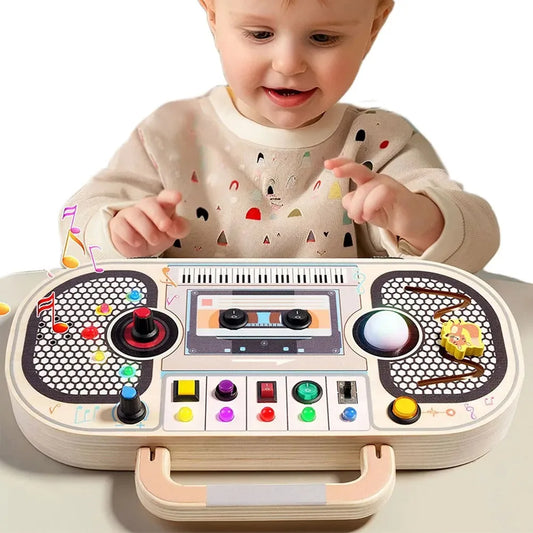 Montessori Sounds and Sensations Board