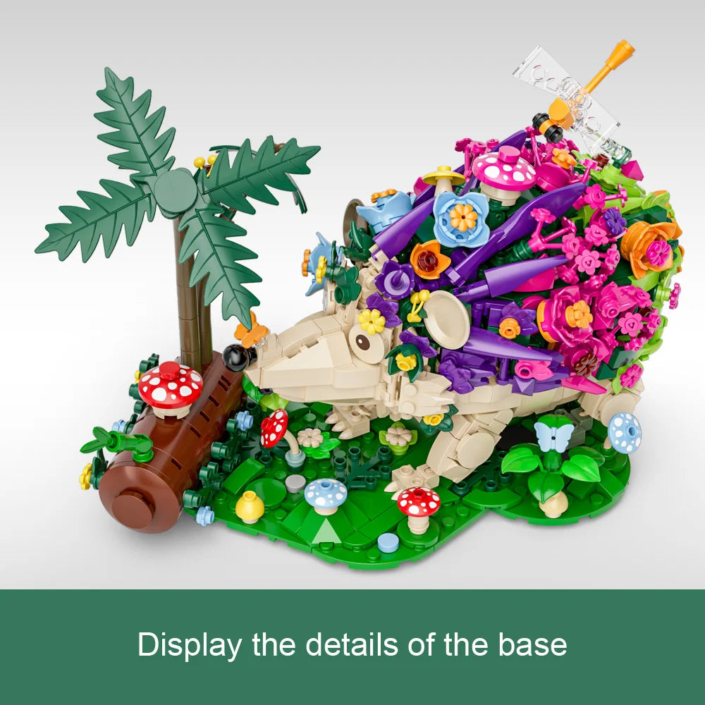 MOC Hedgehog Flower: Decoration and Game