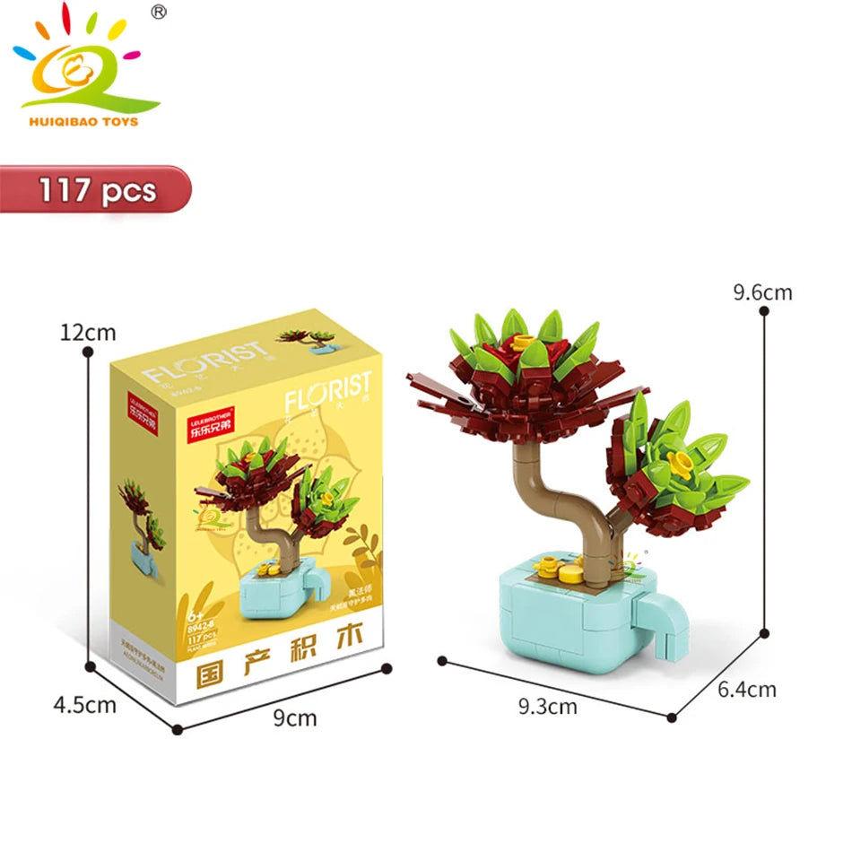 Mini SuccuBricks : Plantes Succulentes en Blocs