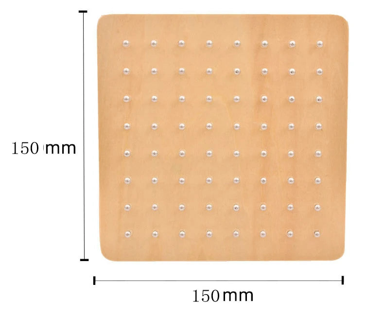 Plateau Géométrique Montessori - Puzzle Éducatif